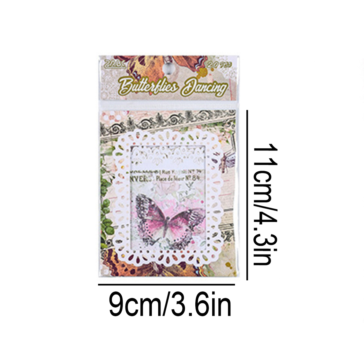 Набор из 20 листов бумаги с ви – обзор и цена Supply Florist