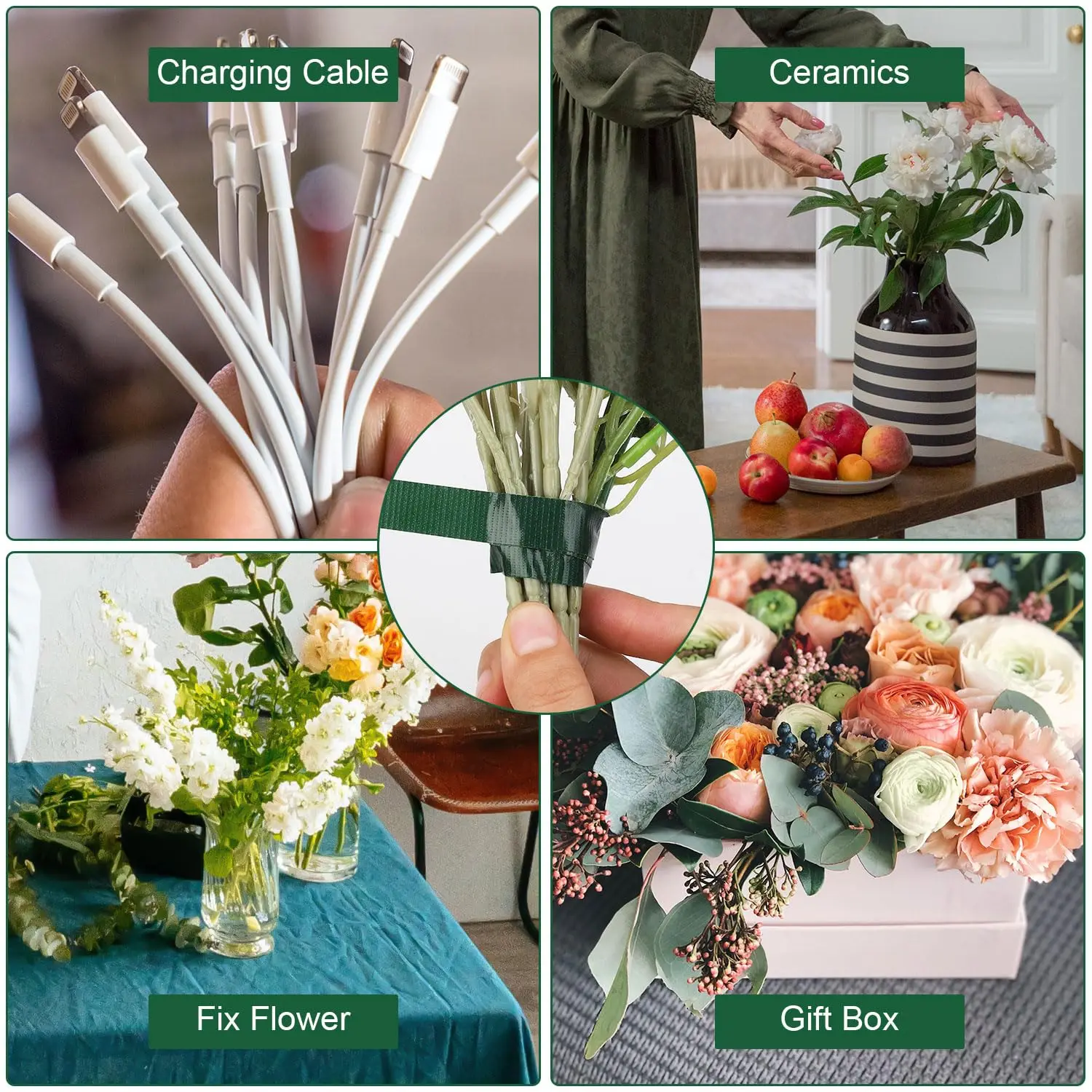 12 рулонов, 15 ярдов, лента дл – обзор и цена Florist Flower Supply